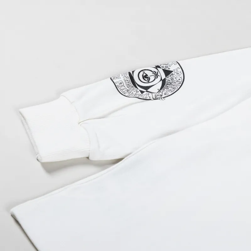 Woodensun Gong Gnome Long Sleeve T Shirt White-9