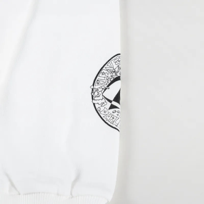 Woodensun Gong Gnome Long Sleeve T Shirt White-8