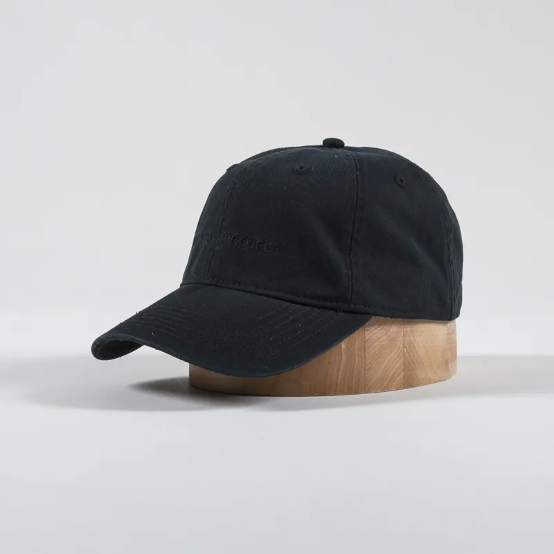 Garment Project Heavy Wash Cap Black