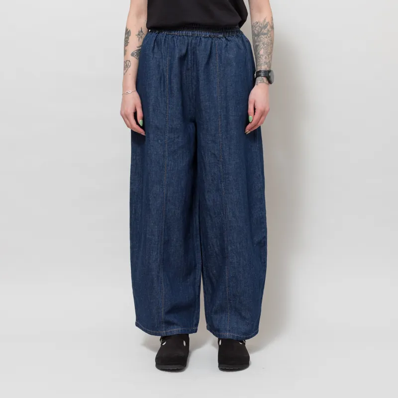 L.F. Markey Womens Grant Trousers Denim Chambray