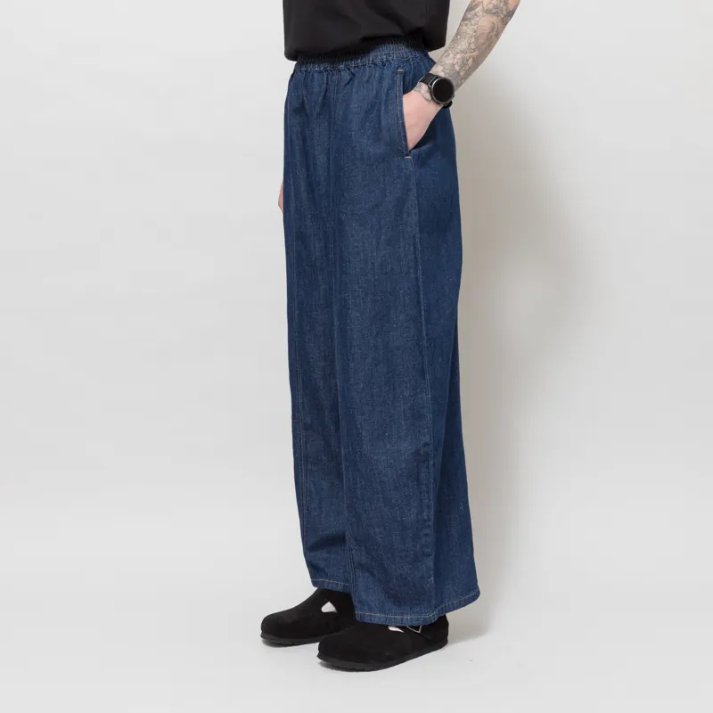L.F. Markey Womens Grant Trousers Denim Chambray-1