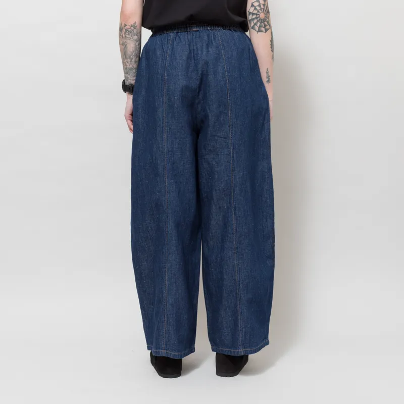 L.F. Markey Womens Grant Trousers Denim Chambray-2