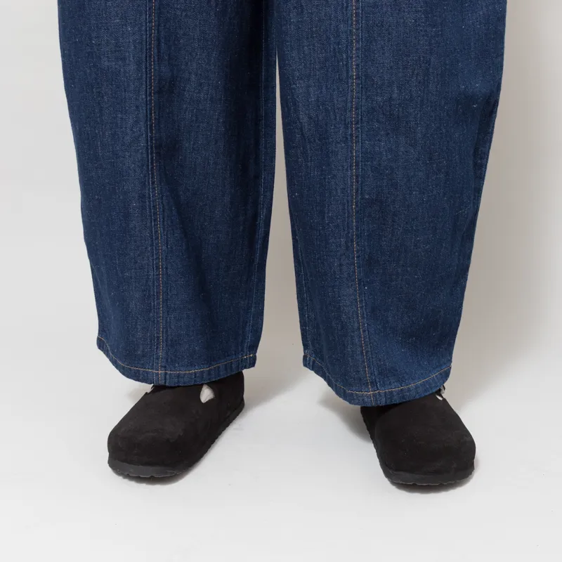 L.F. Markey Womens Grant Trousers Denim Chambray-5
