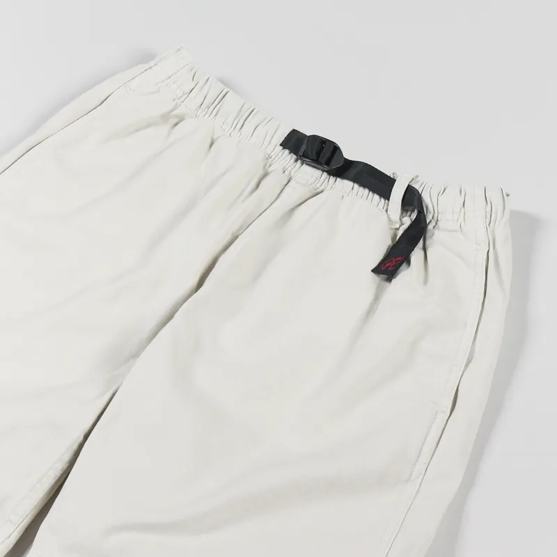 Gramicci Mens Cotton Twill Climbing G-Shorts Greige White