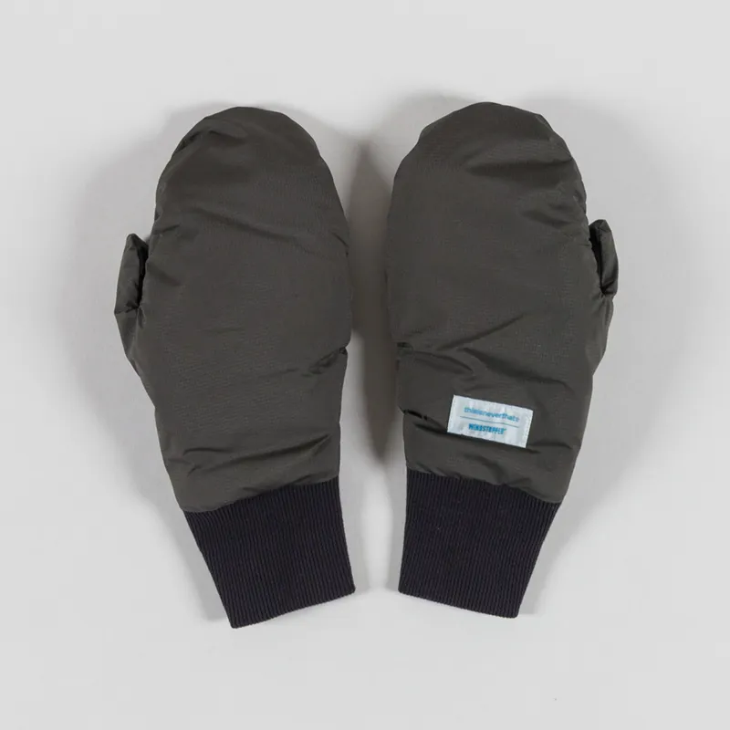 thisisneverthat GORE-TEX WINDSTOPPER Down Mitten Olive Drab-1