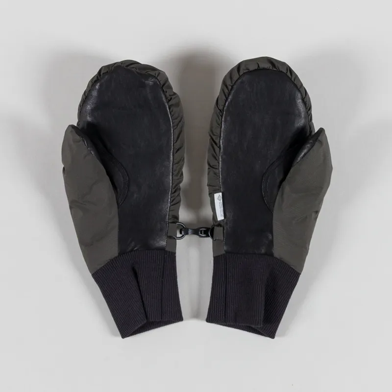 thisisneverthat GORE-TEX WINDSTOPPER Down Mitten Olive Drab-2