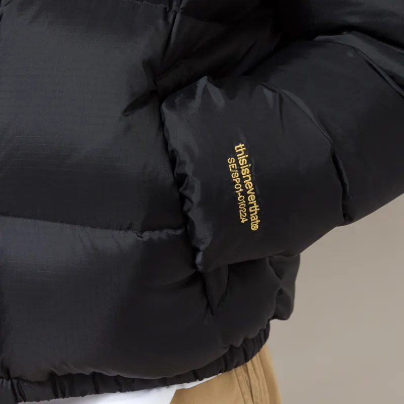 thisisneverthat GORE-TEX WINDSTOPPER Puffer Down Jacket Black-10