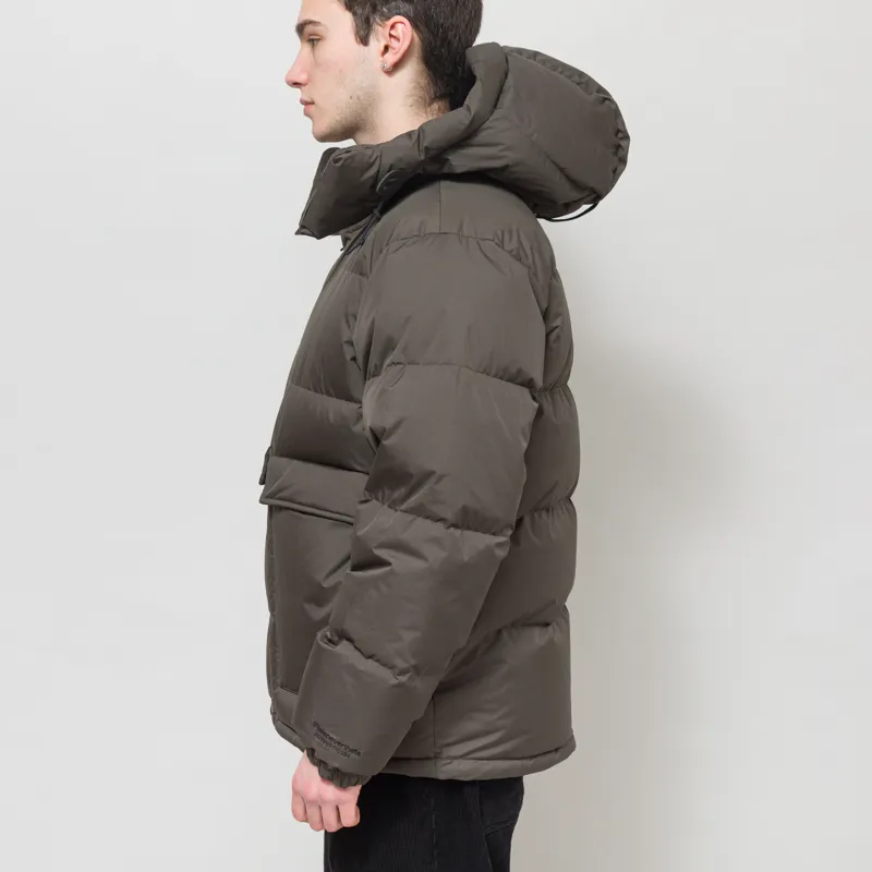 thisisneverthat GORE-TEX WINDSTOPPER Expedition Down Jacket Olive Drab-2