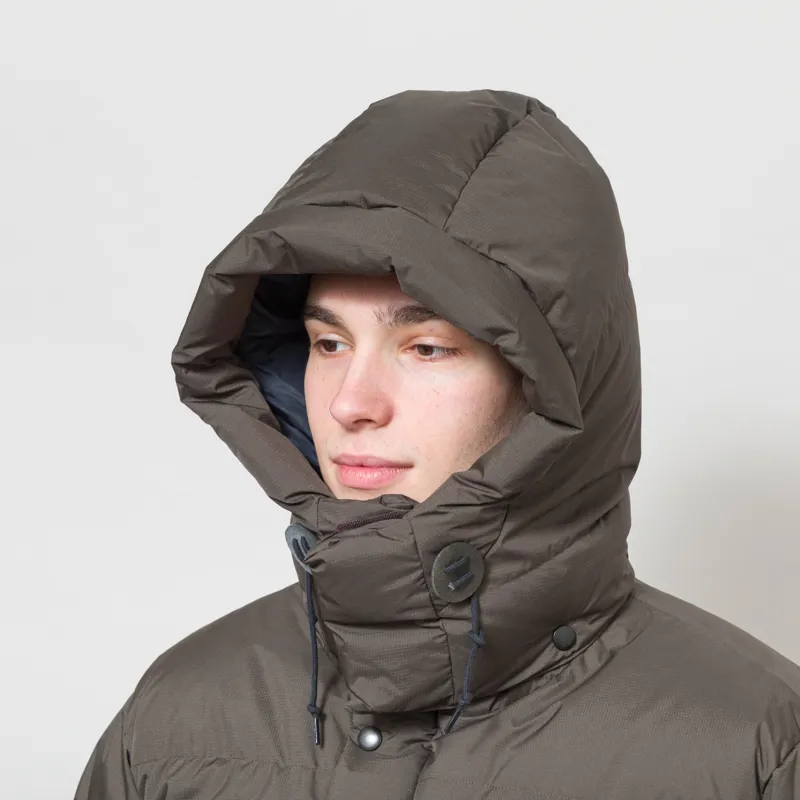 thisisneverthat GORE-TEX WINDSTOPPER Expedition Down Jacket Olive Drab-5