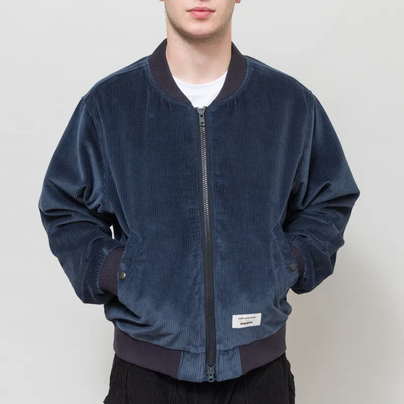 thisisneverthat GORE-TEX WINDSTOPPER Cord Jacket Navy-2