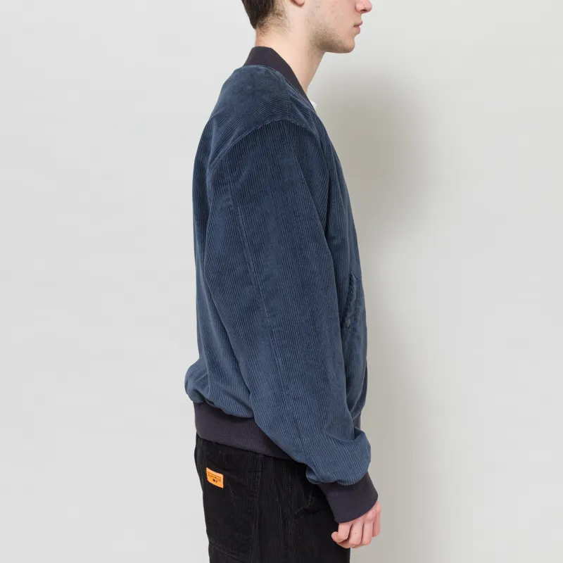 thisisneverthat GORE-TEX WINDSTOPPER Cord Jacket Navy-5