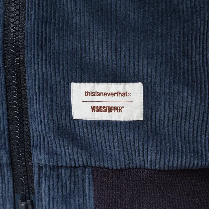 thisisneverthat GORE-TEX WINDSTOPPER Cord Jacket Navy-13
