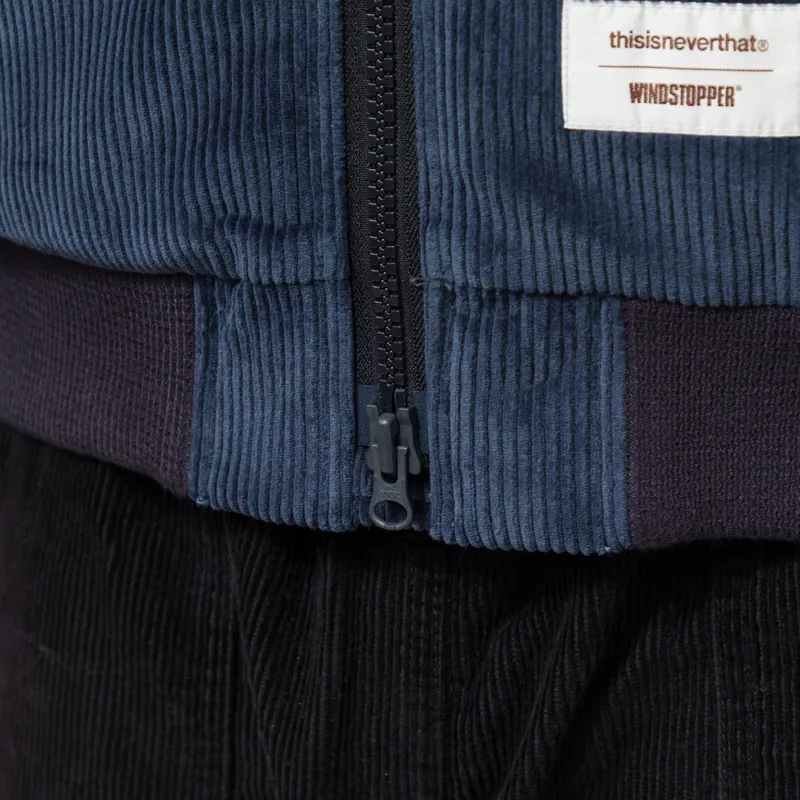 thisisneverthat GORE-TEX WINDSTOPPER Cord Jacket Navy-9
