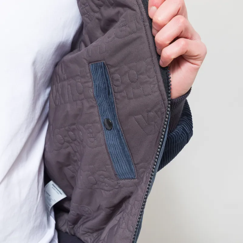 thisisneverthat GORE-TEX WINDSTOPPER Cord Jacket Navy-10