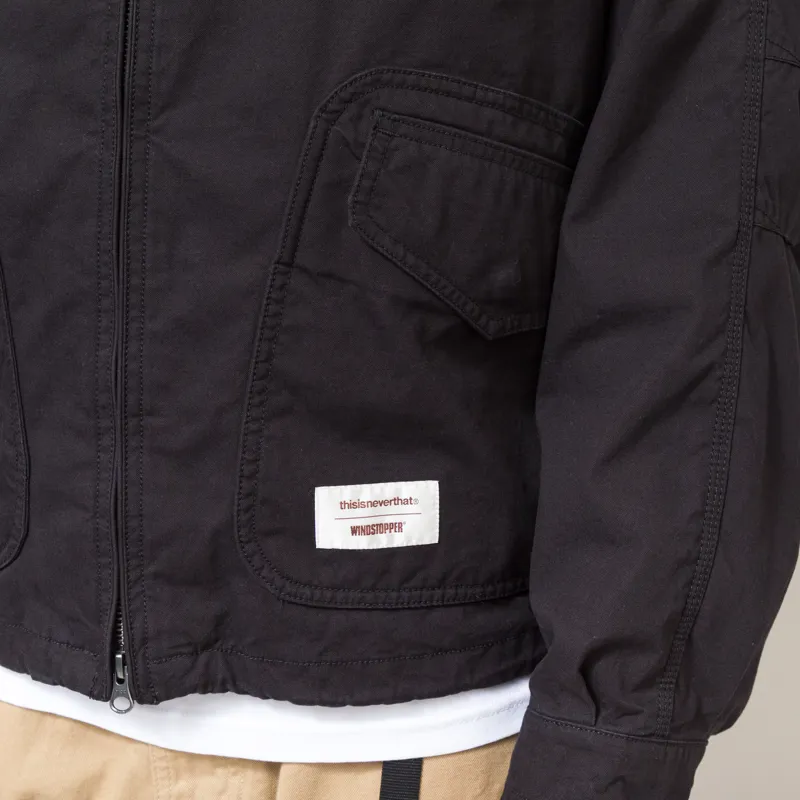 thisisneverthat GORE-TEX WINDSTOPPER Gear Jacket Black-7