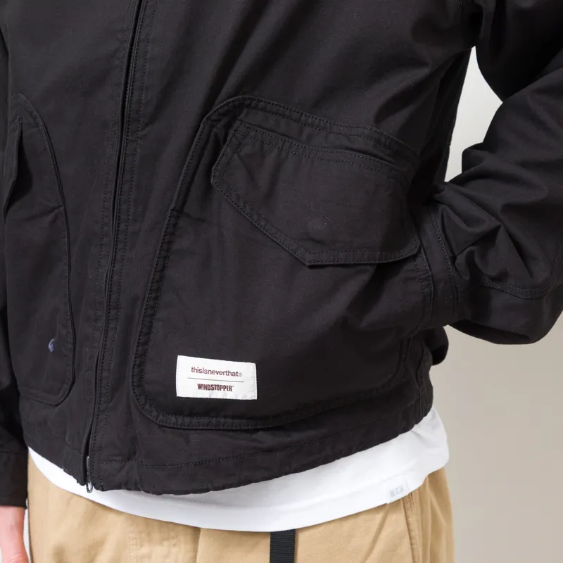 thisisneverthat GORE-TEX WINDSTOPPER Gear Jacket Black-6