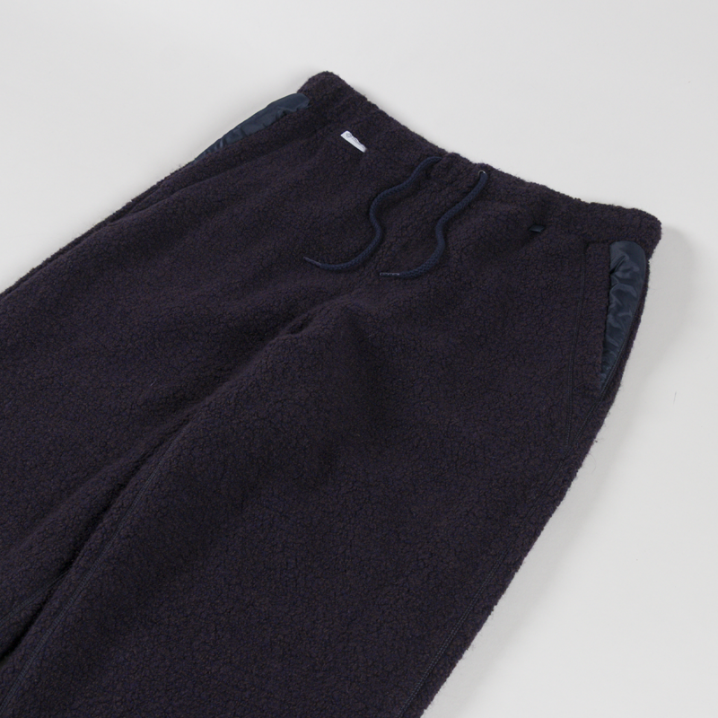 thisisneverthat GORE-TEX WINDSTOPPER Wool Fleece Pants Navy-3
