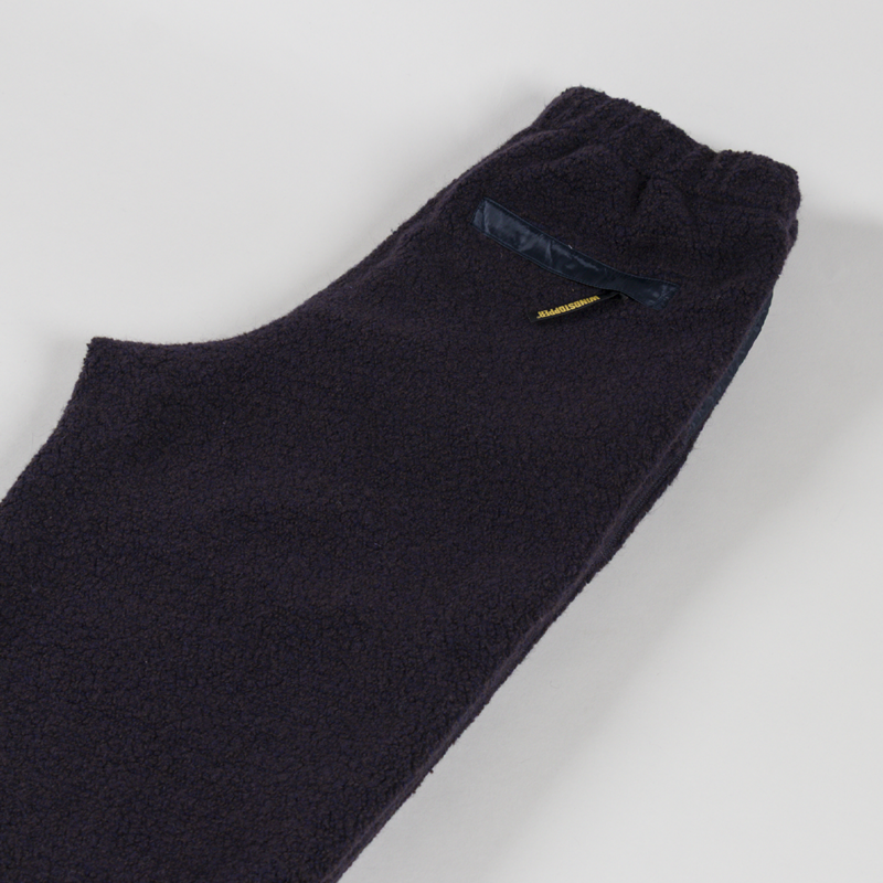thisisneverthat GORE-TEX WINDSTOPPER Wool Fleece Pants Navy-5