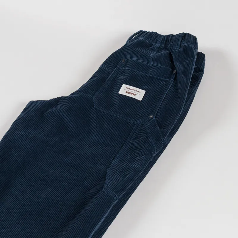 thisisneverthat GORE-TEX WINDSTOPPER Cord Pants Navy-3
