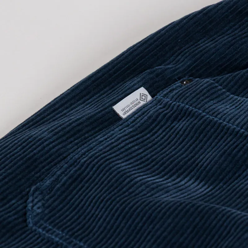 thisisneverthat GORE-TEX WINDSTOPPER Cord Pants Navy-13