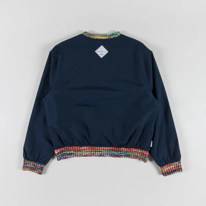 thisisneverthat GORE-TEX WINDSTOPPER Reversible Knit Crew Navy-3