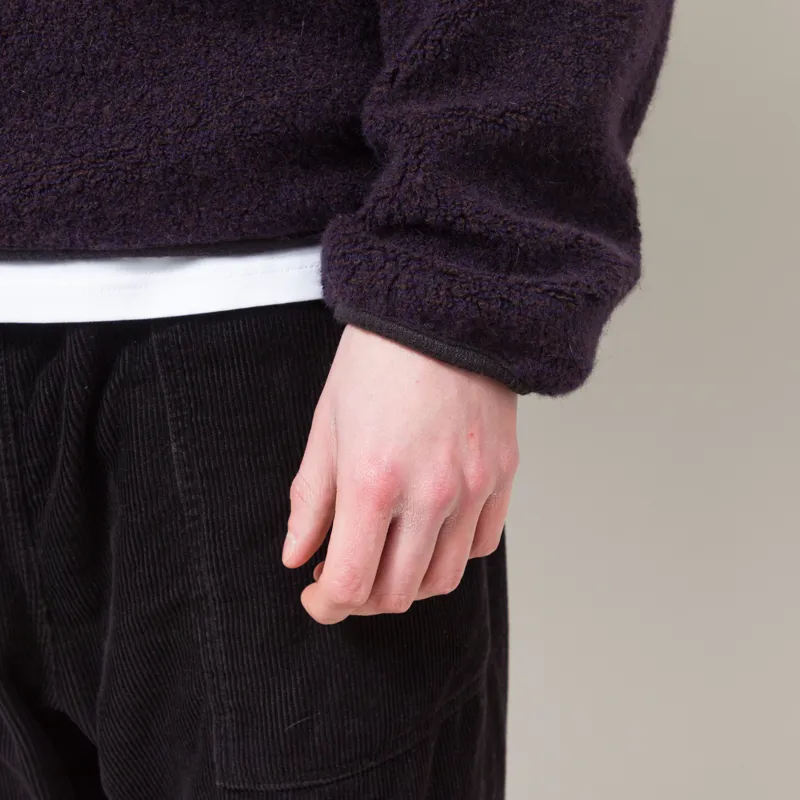 thisisneverthat GORE-TEX WINDSTOPPER Wool Fleece Crew Navy-9