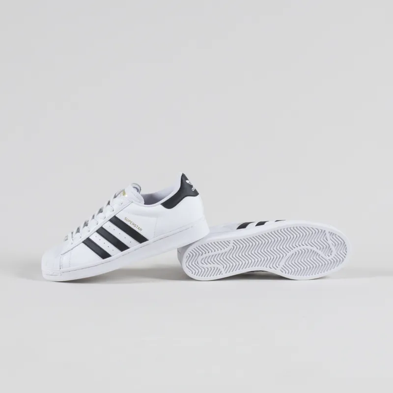 Adidas Skateboarding Superstar ADV Shoes White Black-3