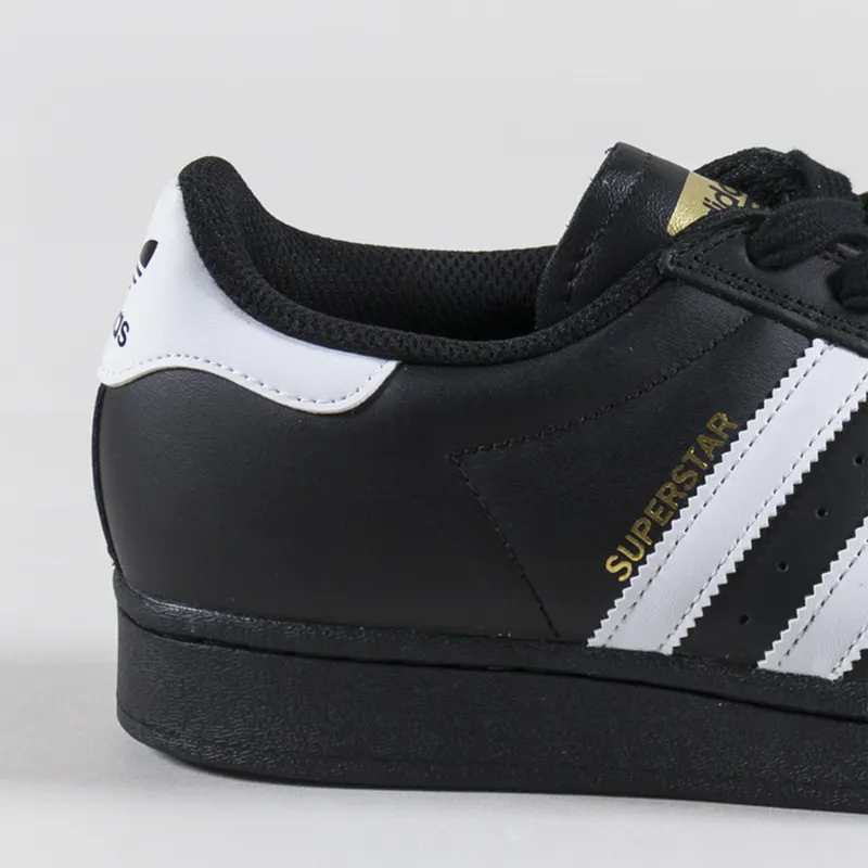 Adidas Skateboarding Superstar ADV Shoes Black White-4