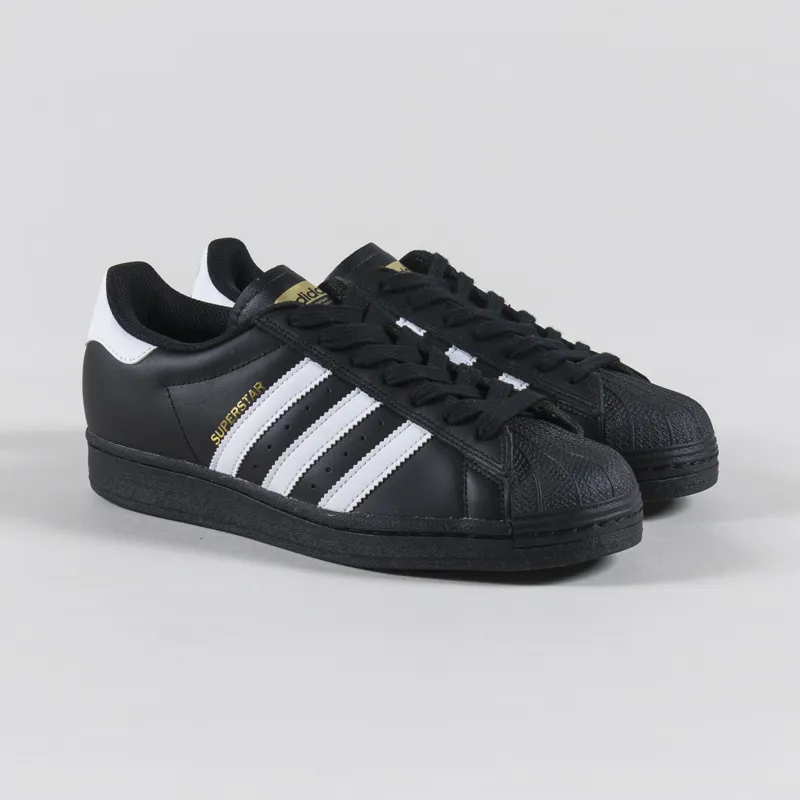 Adidas Skateboarding Superstar ADV Shoes Black White