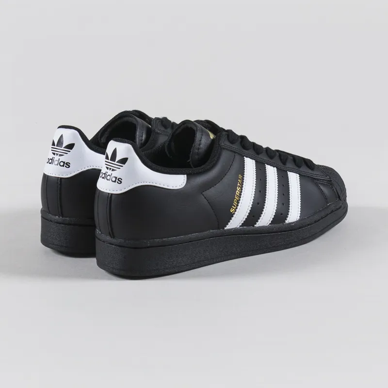 Adidas Skateboarding Superstar ADV Shoes Black White-1