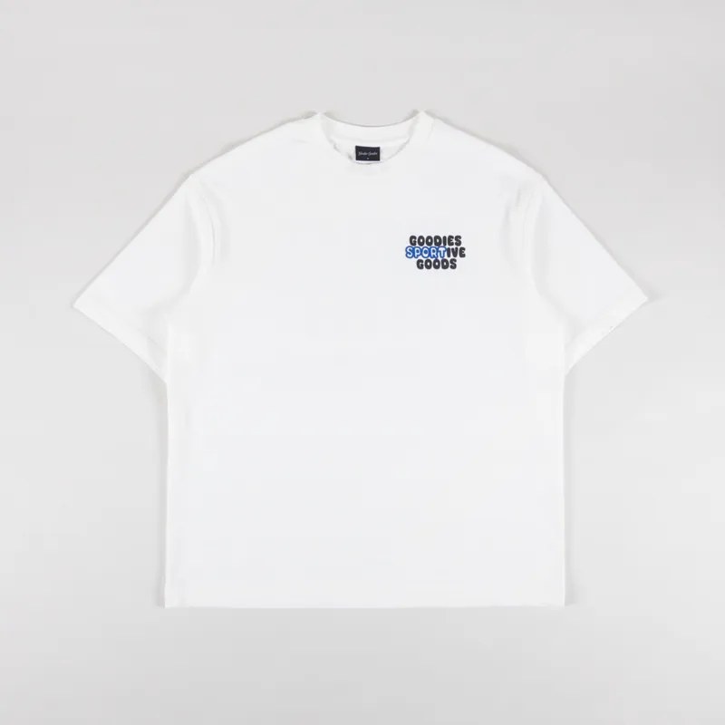 Goodies Sportive Goods T Shirt White-1