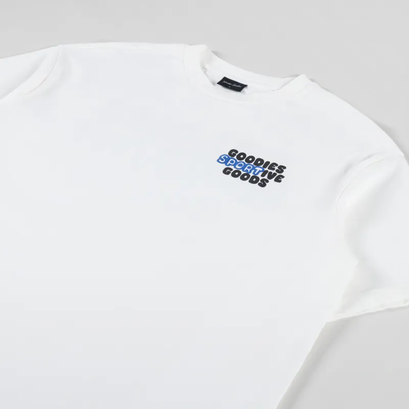 Goodies Sportive Goods T Shirt White-3