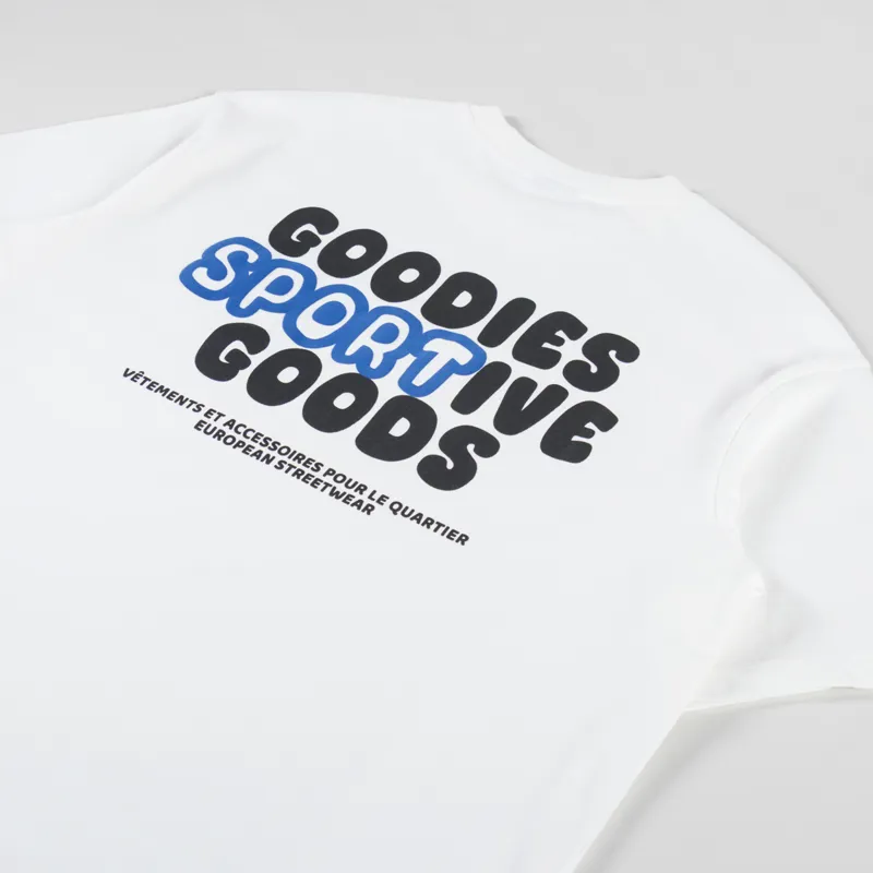 Goodies Sportive Goods T Shirt White-2