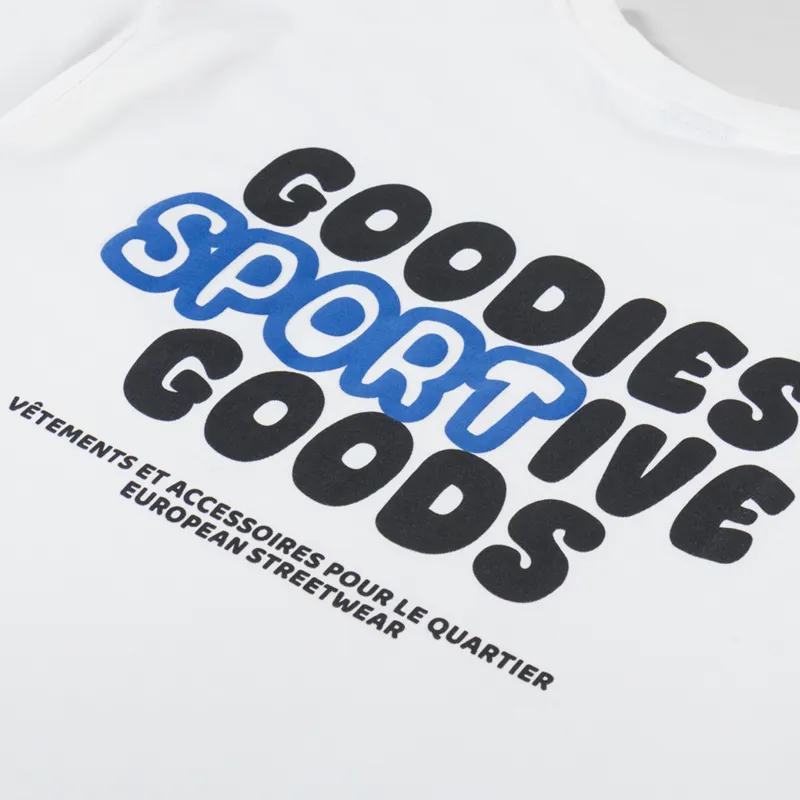 Goodies Sportive Goods T Shirt White-4