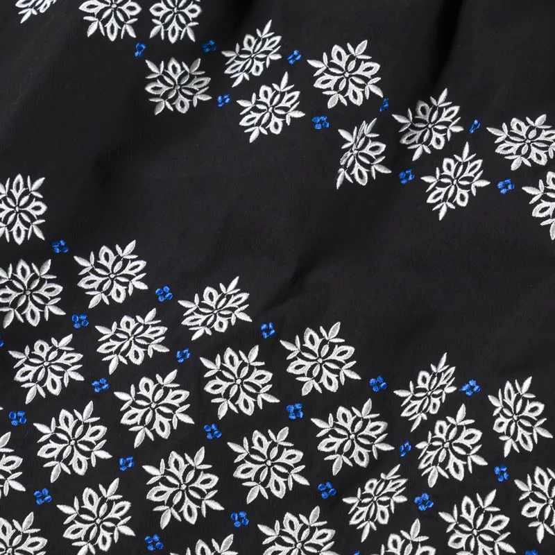 Sideline Womens Gaia Skirt Black Embroidery -6