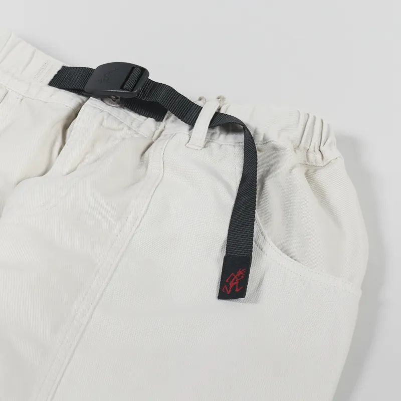 Gramicci Mens Organic Cotton Climbing Gadget Pants Greige White