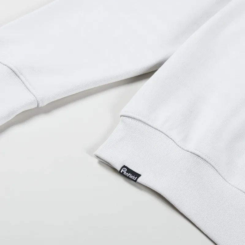 Penfield Geo Back Print Sweatshirt Nimbus Cloud-6