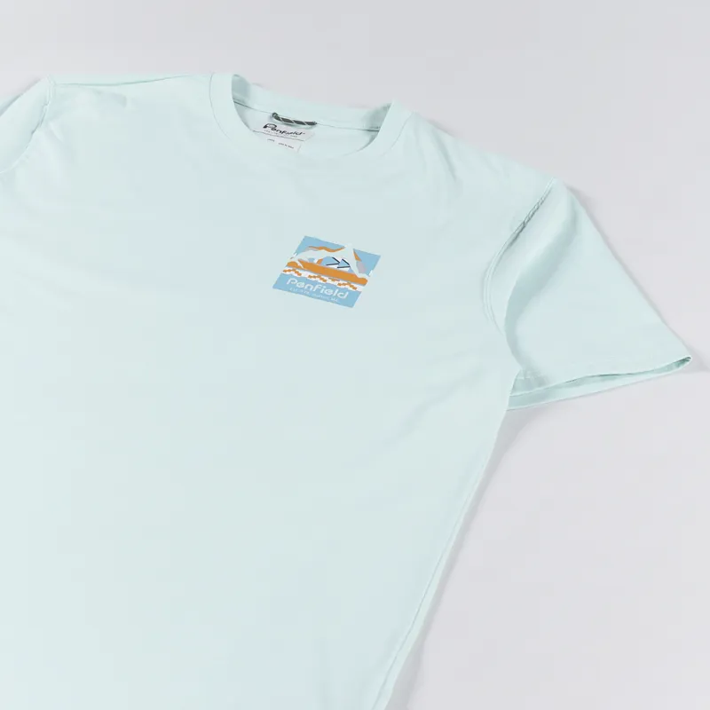Penfield Geo Back Print T Shirt Surf Spray-2