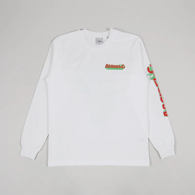 Assid George Long Sleeve T Shirt White-1