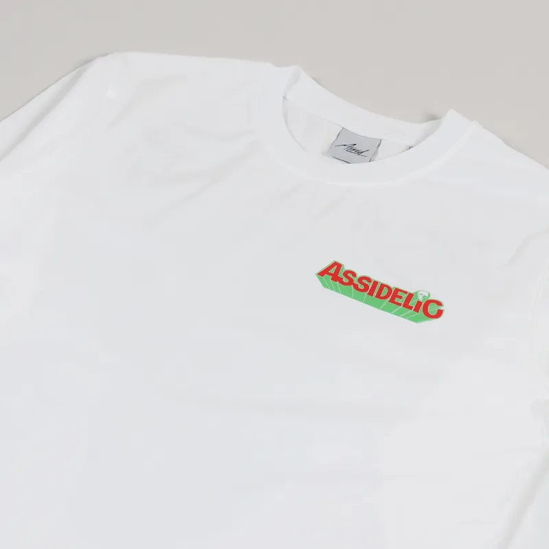 Assid George Long Sleeve T Shirt White-3