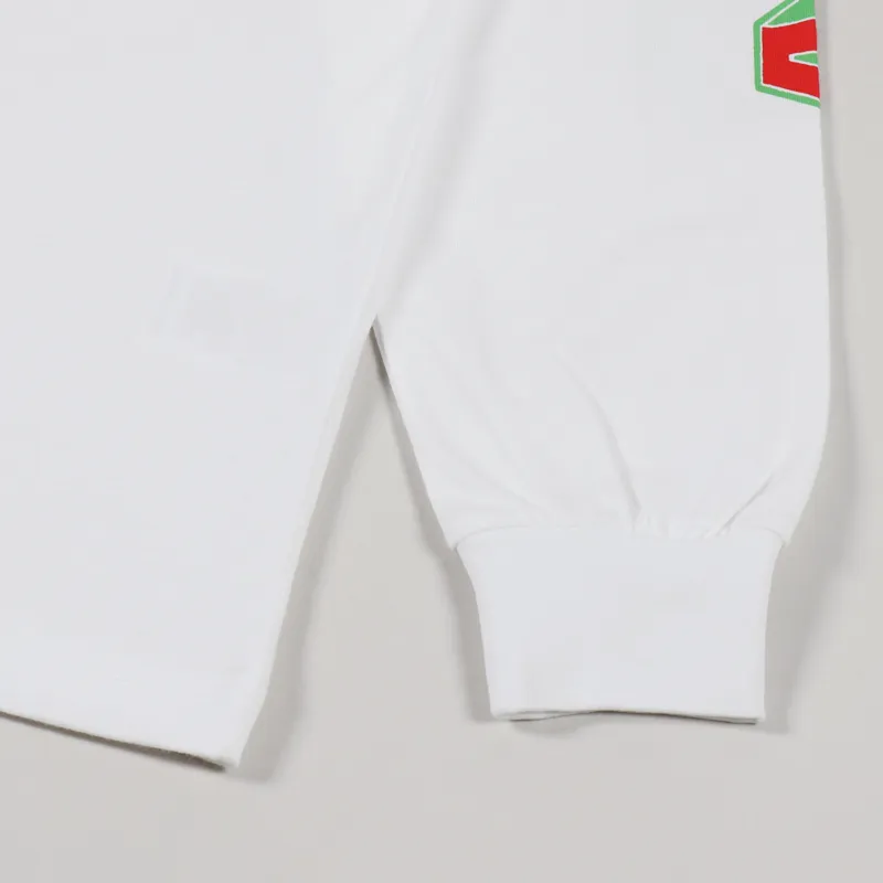 Assid George Long Sleeve T Shirt White-4