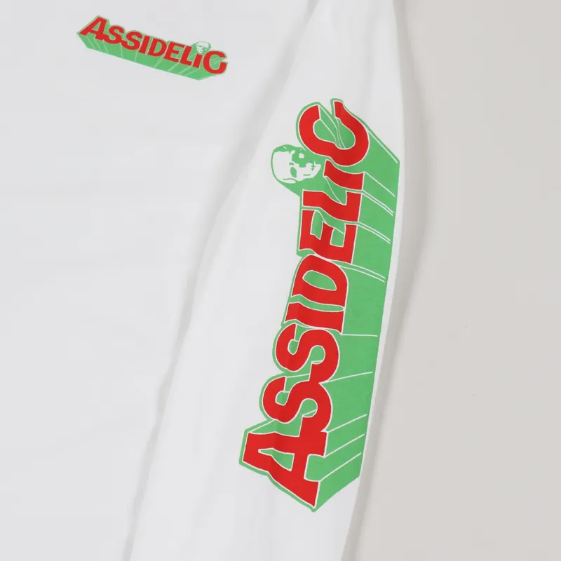Assid George Long Sleeve T Shirt White-7