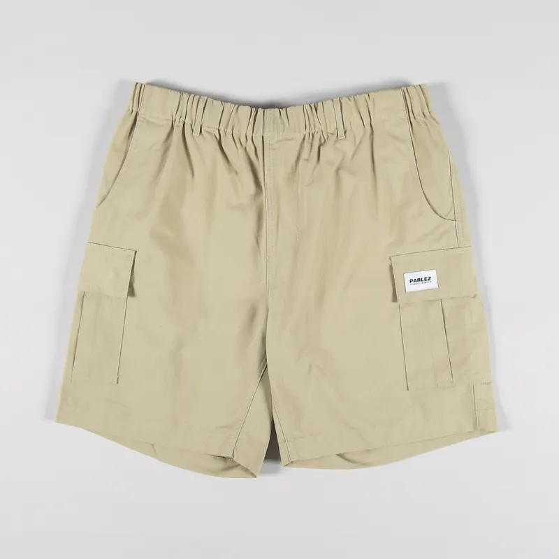 Parlez Gilbert Cargo Shorts Ecru