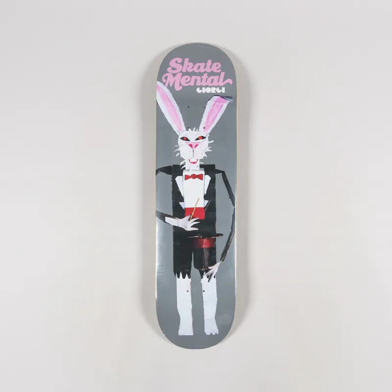 Skate Mental Giorgi Rabbit Doll Deck Pink 8.25 Inch