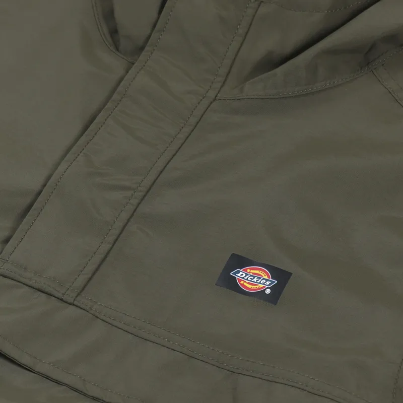 Dickies Glacier View Anorak Military Green-5