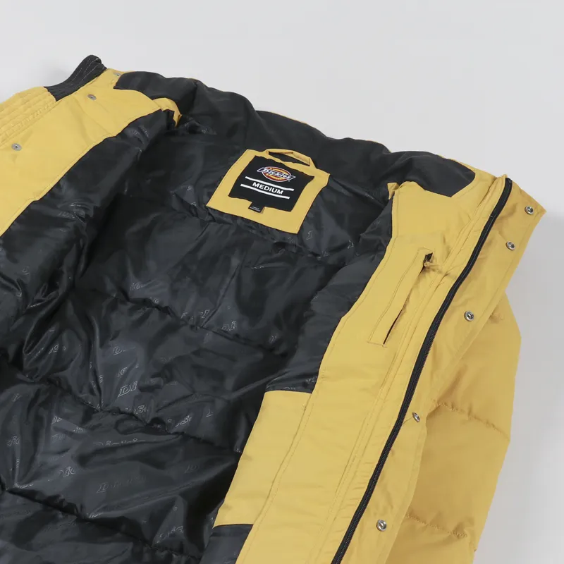 Dickies Glacier View Puffer Jacket Honey Gold-7