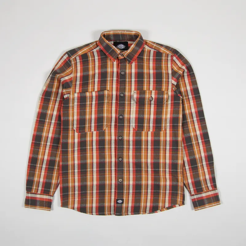 Dickies Glenmora Shirt Brown Duck