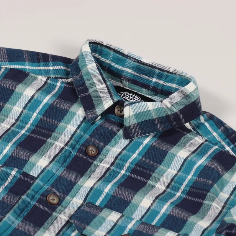 Dickies Glenmora Shirt Dark Navy-2