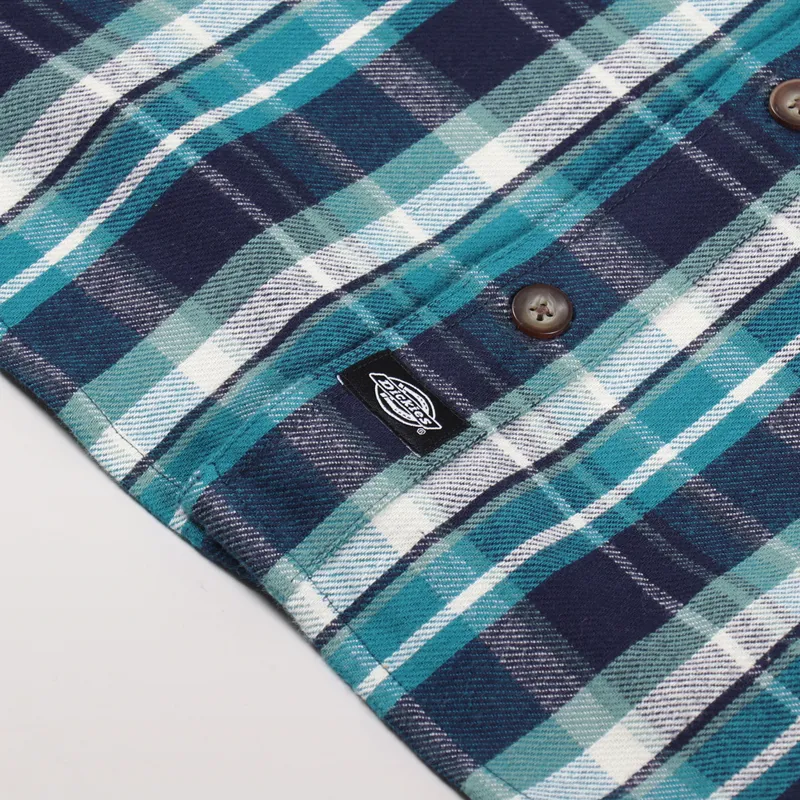 Dickies Glenmora Shirt Dark Navy-4