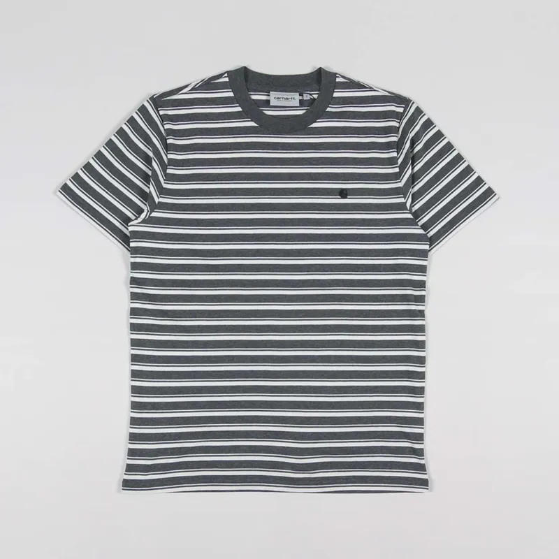 Carhartt WIP Gleeson T Shirt Wax Stormcloud